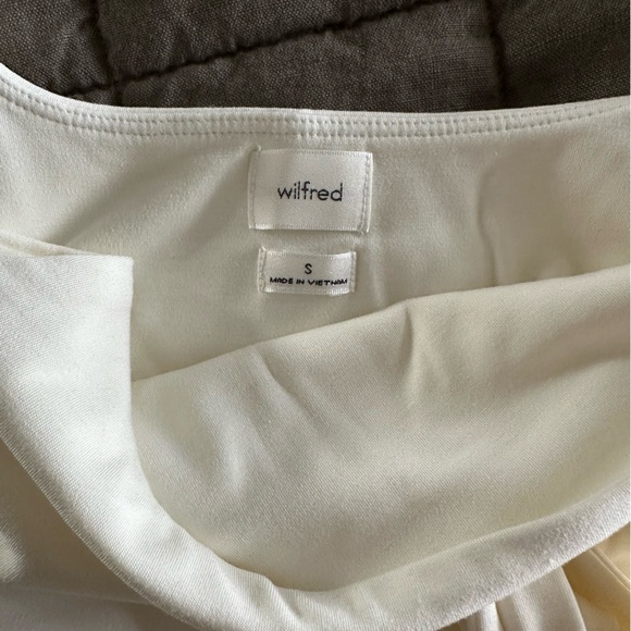 Aritzia Wilfred Saturn Mini Dress in Light Birch - Picture 6 of 7